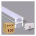 2 meter Surface Aluminium Profile | for LED Strips | 17 mm x 7.8 mm
