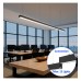 Lámpara lineal LED colgante 40W | POLARIS | Interconexión lineal | 3CCT | 120cm