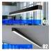 Lámpara lineal LED colgante 40W | POLARIS | Interconexión lineal | 3CCT | 120cm
