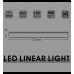 Lámpara lineal LED colgante 40W | POLARIS | Interconexión lineal | 3CCT | 120cm