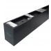 Lámpara lineal LED colgante 40W | POLARIS | Interconexión lineal | 3CCT | 120cm
